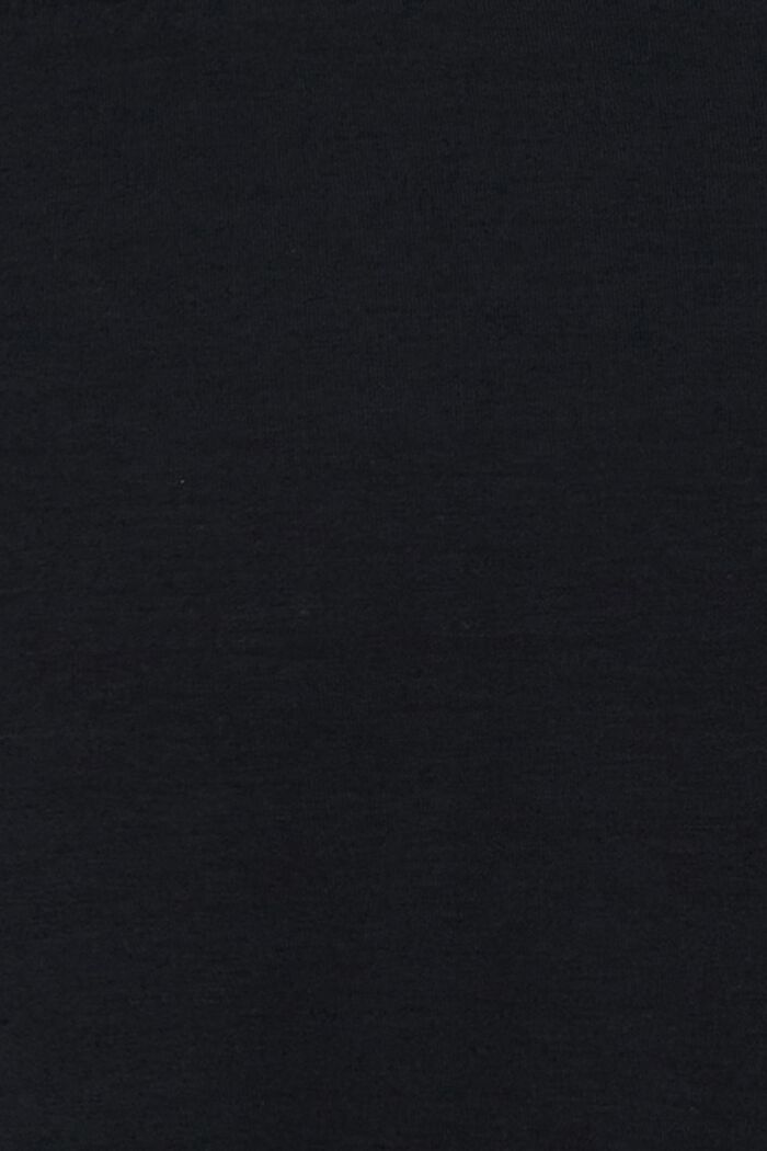 Jersey skirt with an under-bump waistband, LENZING™ ECOVERO™, BLACK, detail image number 2
