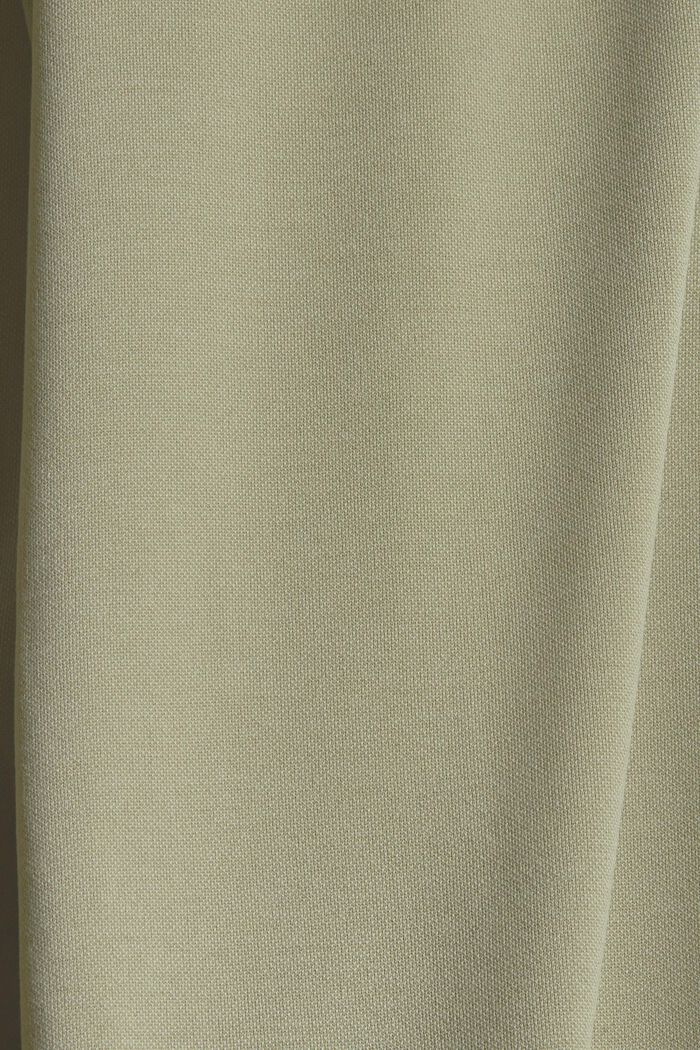 Culottes made of soft sweatshirt fabric, LIGHT KHAKI, detail image number 1
