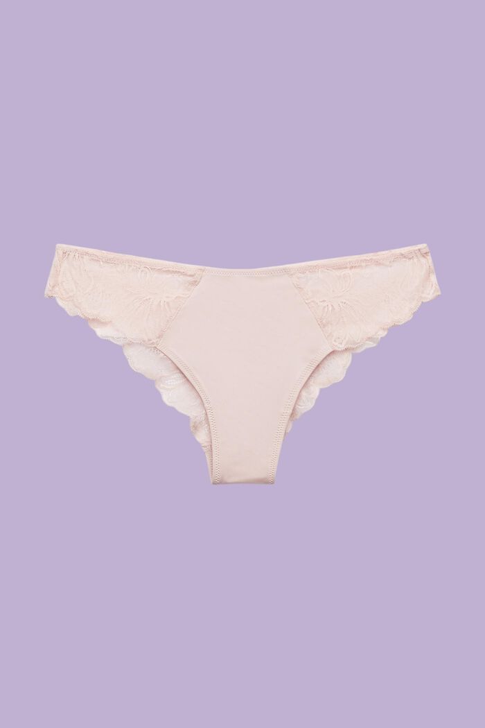 Brazilian Hipster Lace Briefs, LIGHT PINK, detail image number 4