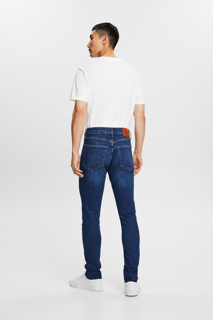 Mid-Rise Skinny Jeans, BLUE LIGHT WASHED, detail image number 3