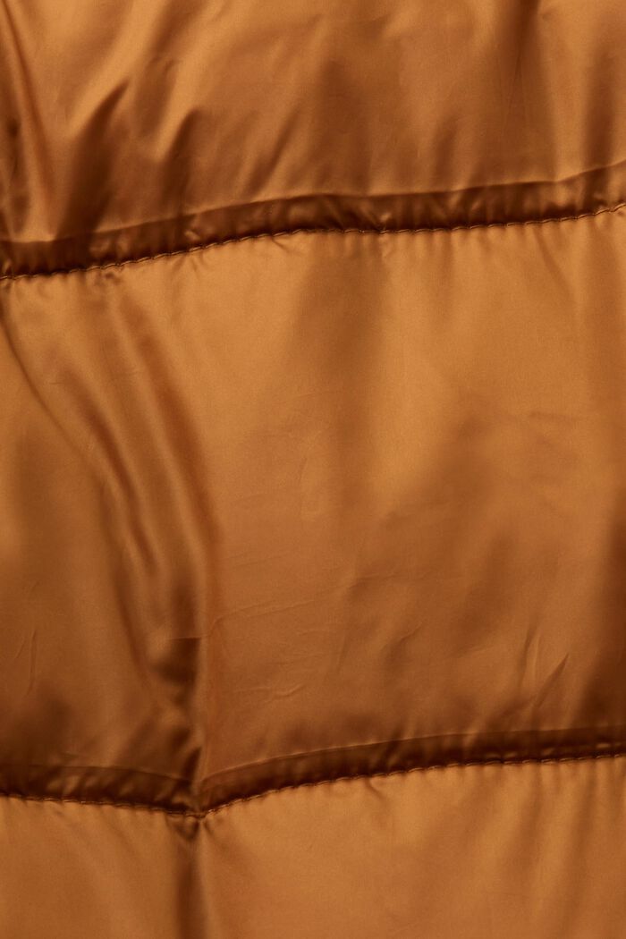 Recycled: quilted body warmer, CARAMEL, detail image number 6