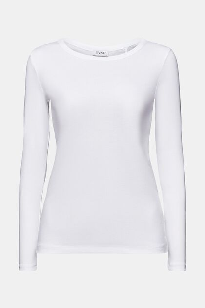 Long-Sleeve Cotton Jersey  T-Shirt