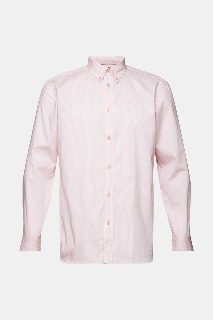 Cotton Poplin Shirt, OLD PINK, detail image number 6