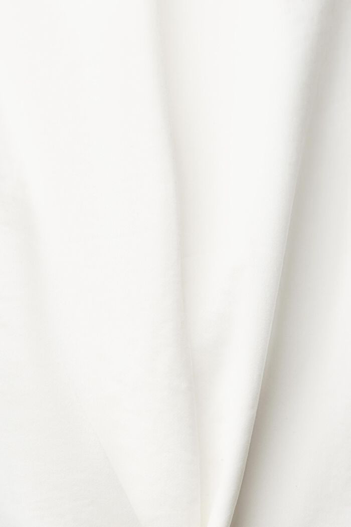 Stretch cotton pinafore, OFF WHITE, detail image number 3