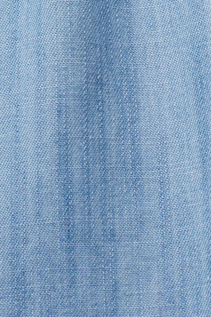 Pull-on jeans shorts, TENCEL™, BLUE LIGHT WASHED, detail image number 5