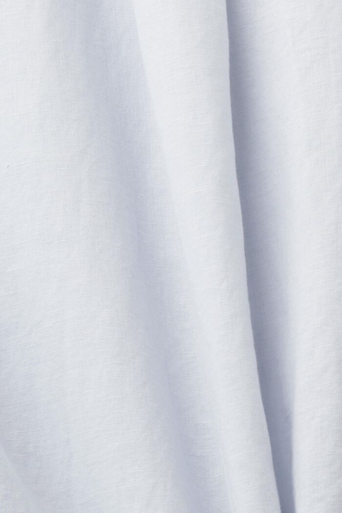 Linen-Cotton Shirt, LIGHT BLUE, detail image number 5