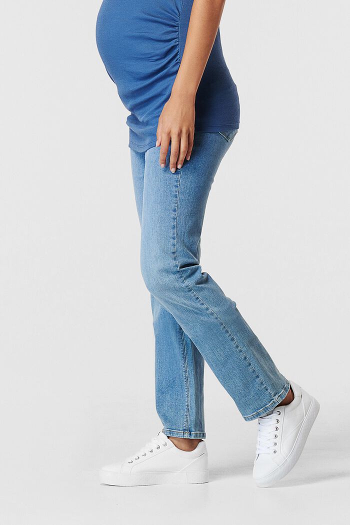 Jeans with over-bump waistband, LIGHTWASHED, detail image number 2