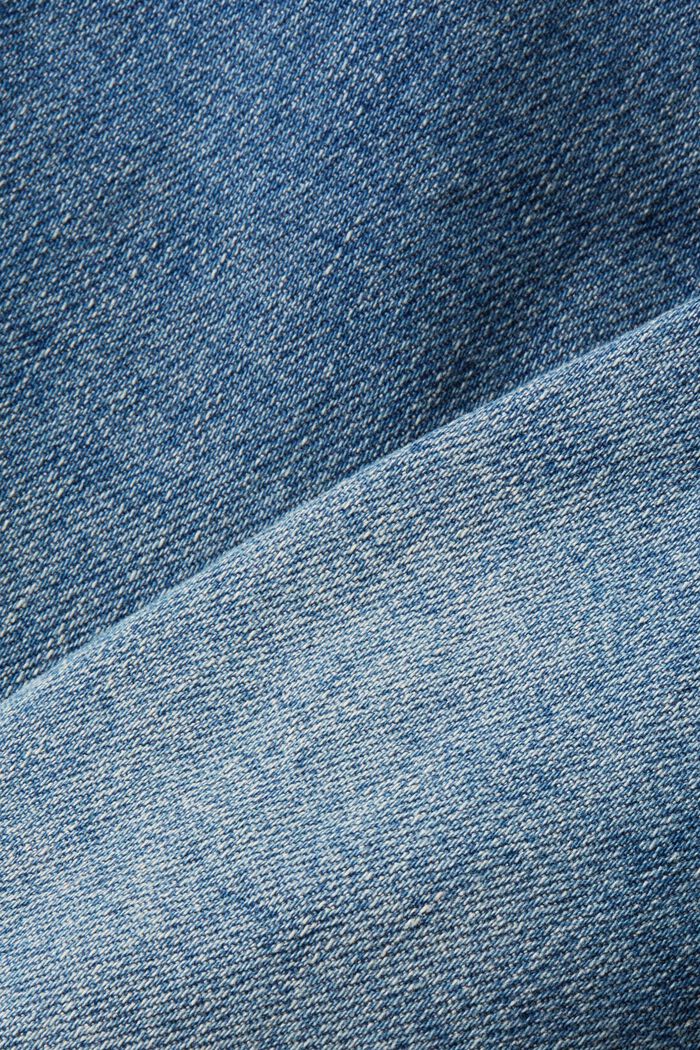High-rise bootcut stretch jeans, BLUE MEDIUM WASHED, detail image number 6