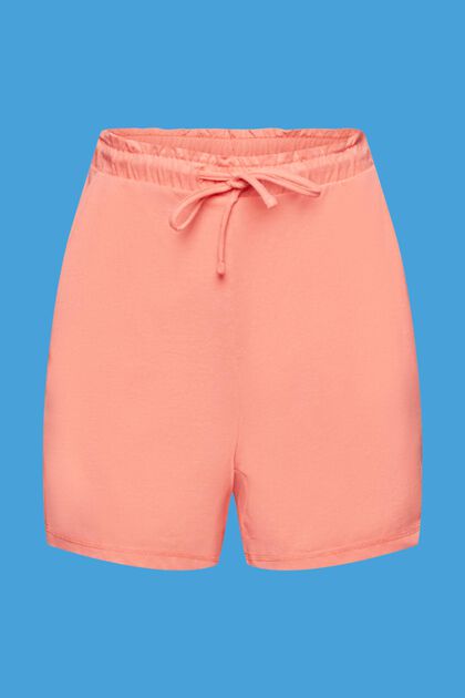 Jersey shorts with elasticated waistband