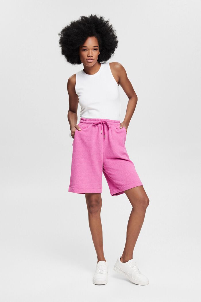 Bermuda-length shorts, PINK FUCHSIA, detail image number 1