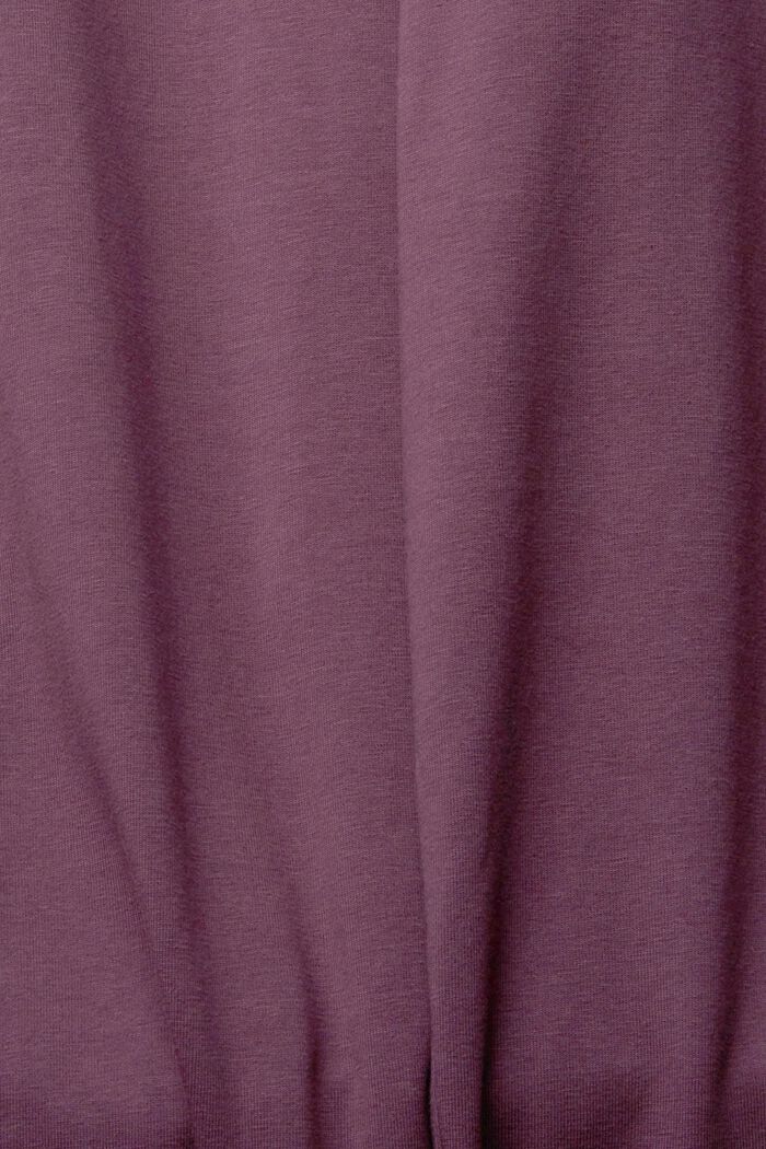 Sports Jersey Pants, AUBERGINE, detail image number 1
