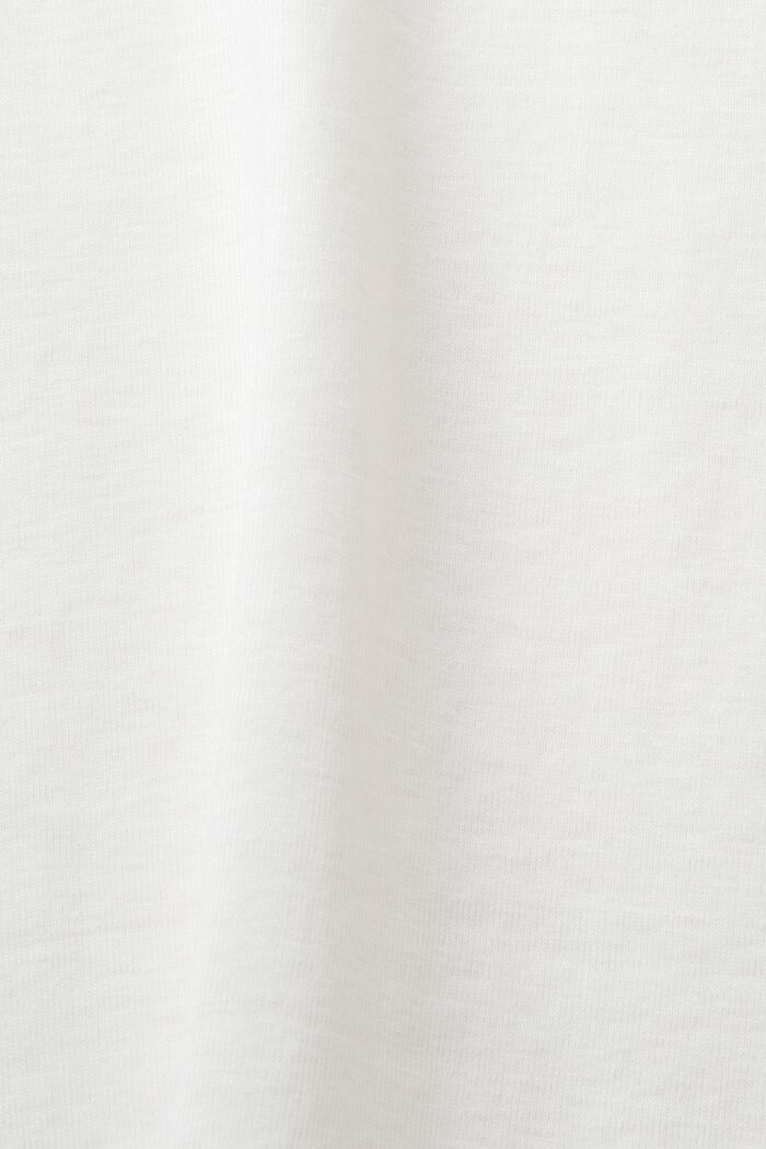 Logo Cotton-Jersey T-Shirt, OFF WHITE, detail image number 5
