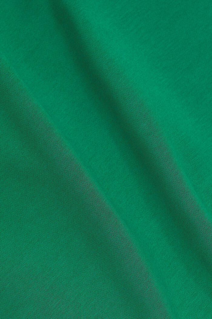 Sweatshirt with small dolphin print, GREEN, detail image number 4