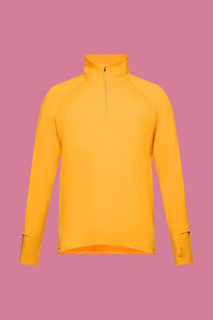 Long-sleeved active top with E-DRY