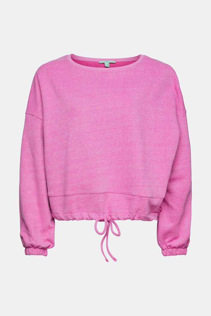 Sweatshirt with a drawstring, PINK FUCHSIA, detail image number 2