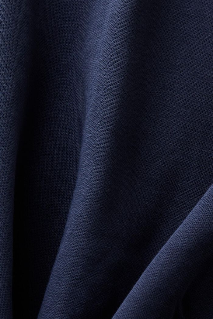 Recycled: oversized zipper hoodie, NAVY, detail image number 5