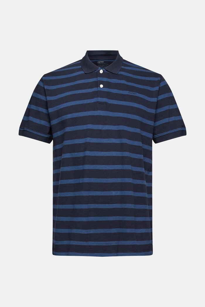 Striped polo shirt, NAVY, detail image number 6