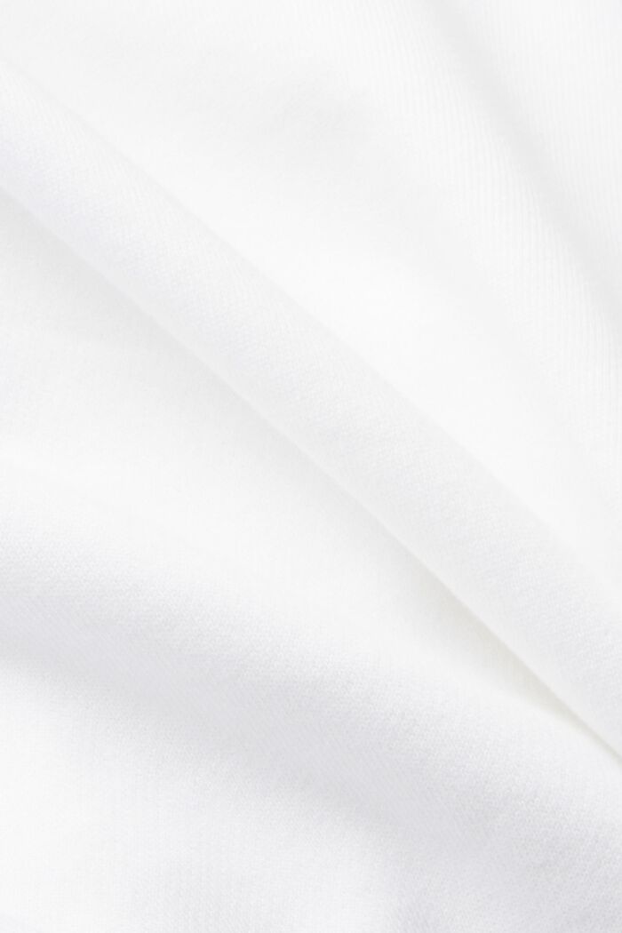 Hooded Sweatshirt, WHITE, detail image number 4