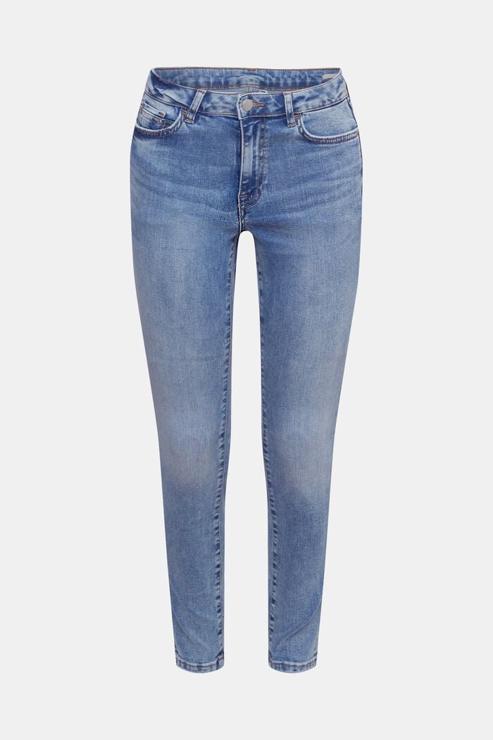 Mid-Rise Skinny Jeans, BLUE MEDIUM WASHED, detail image number 2