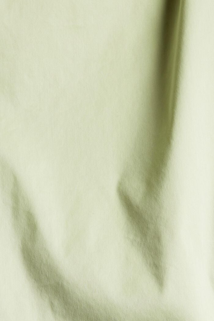 Dress with a fixed cinch belt, PASTEL GREEN, detail image number 4