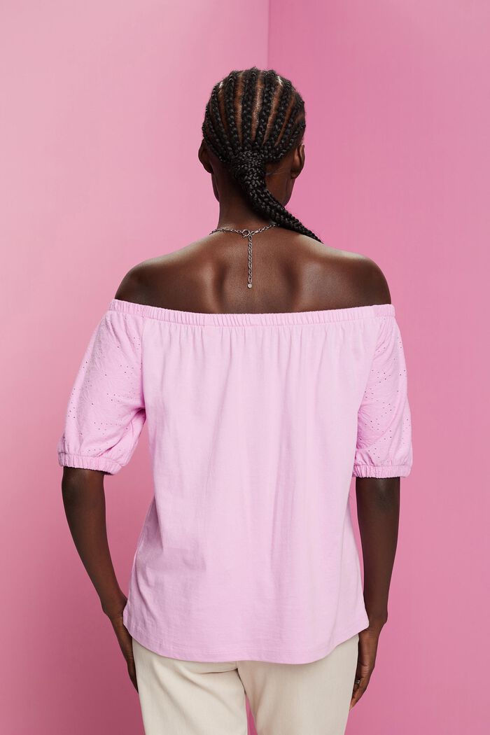Off-the-shoulders top, LILAC, detail image number 3