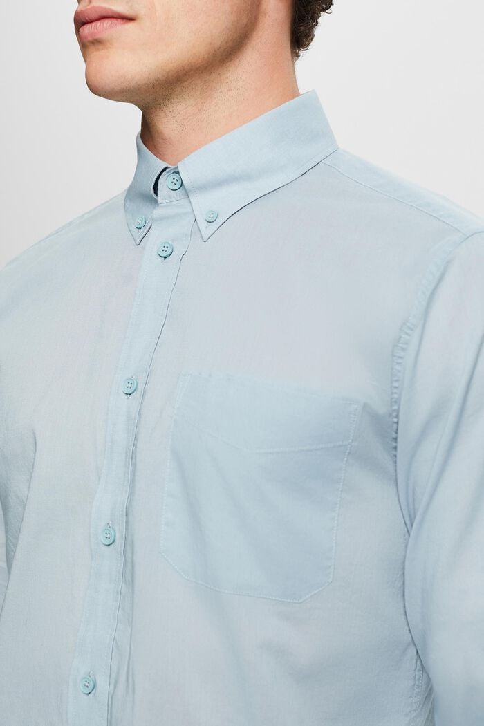 Button-Down Shirt, LIGHT BLUE, detail image number 3