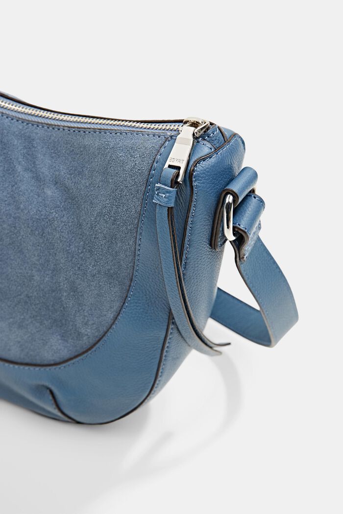 Leather bag, LIGHT BLUE, detail image number 3