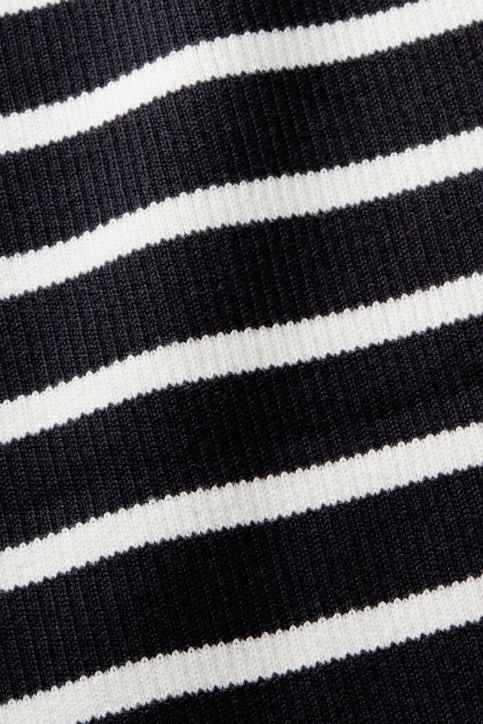 Striped Midi Skirt, BLACK, detail image number 5