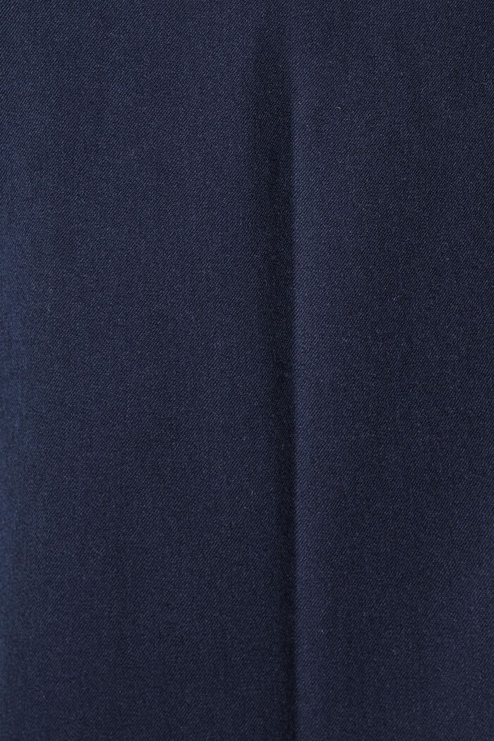 Cotton-blend stretch trousers, NAVY, detail image number 4