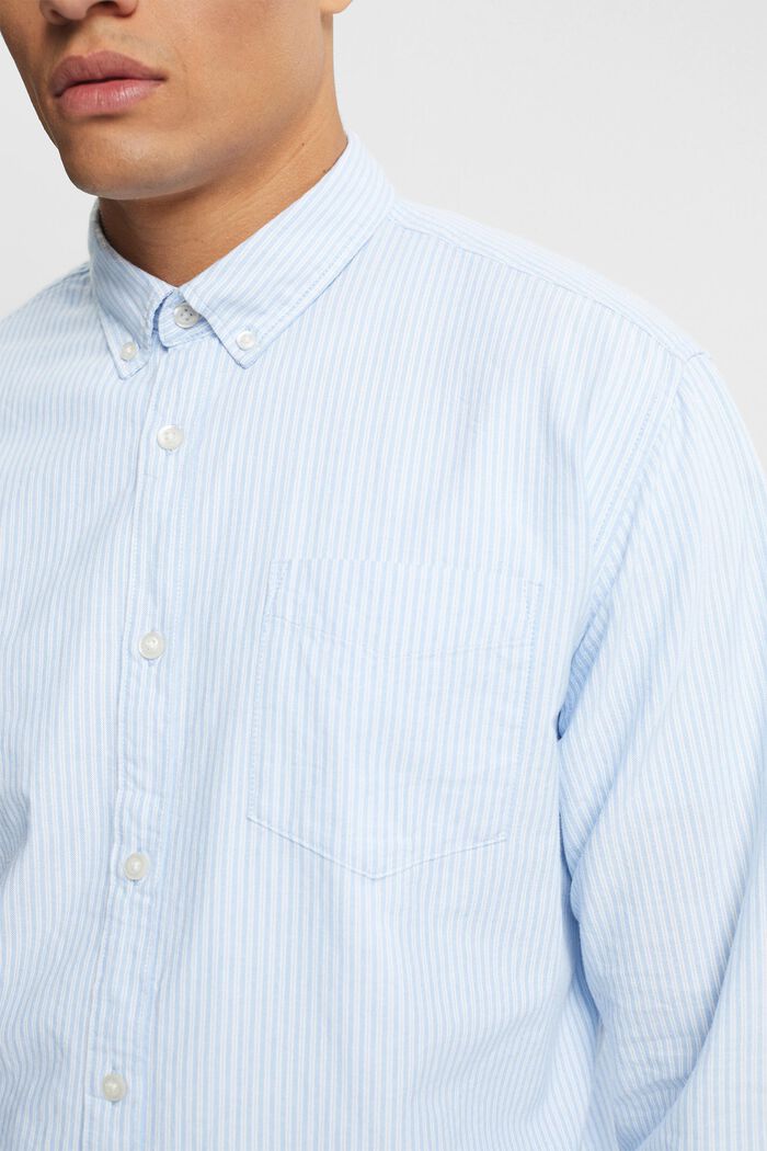 Striped shirt, LIGHT BLUE, detail image number 0