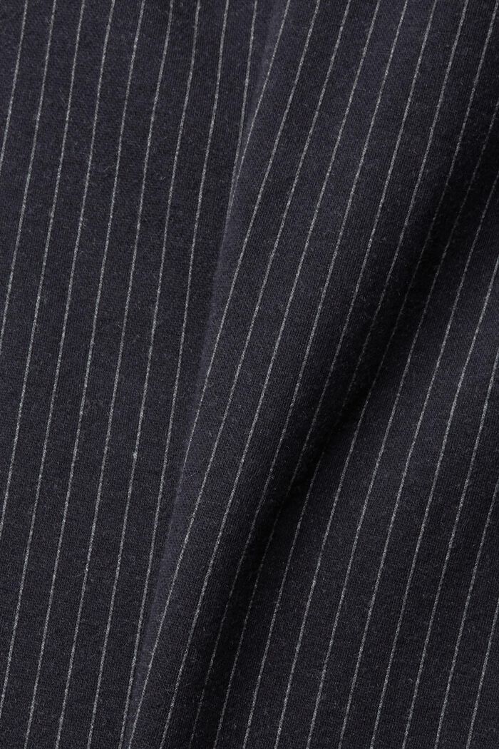 Pinstriped jogger style trousers, DARK BLUE, detail image number 5