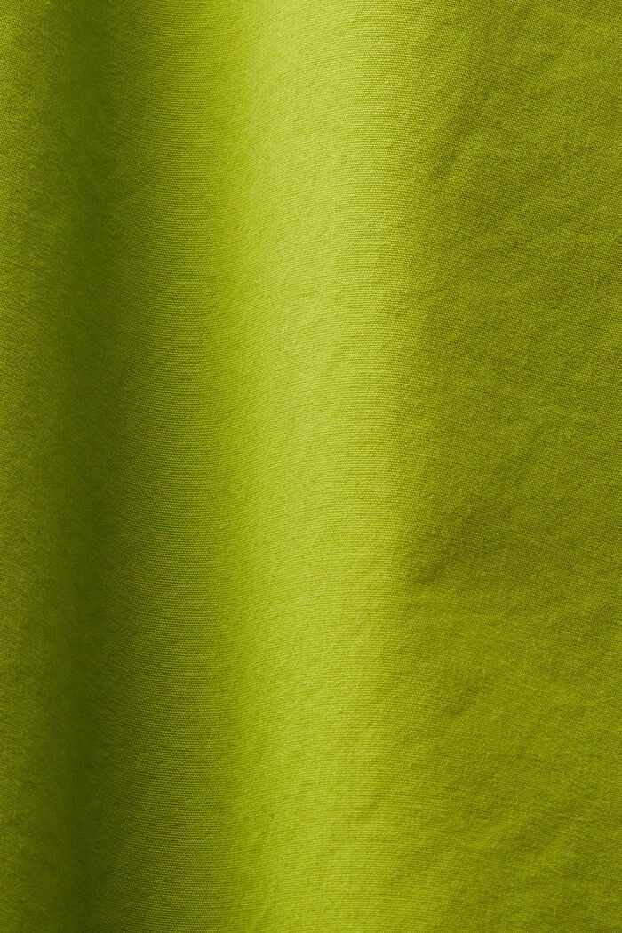 Cotton-Poplin Shirt, LEAF GREEN, detail image number 5
