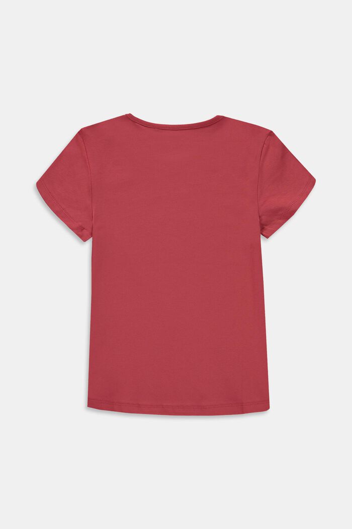 T-shirt with print, GARNET RED, detail image number 1