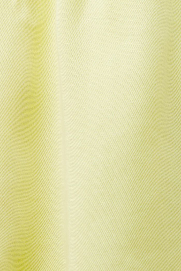 Pull-on shorts with drawstring waist, YELLOW, detail image number 7