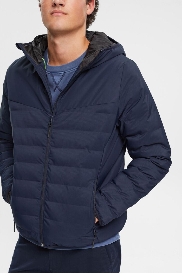 Quilted jacket, NAVY, detail image number 2