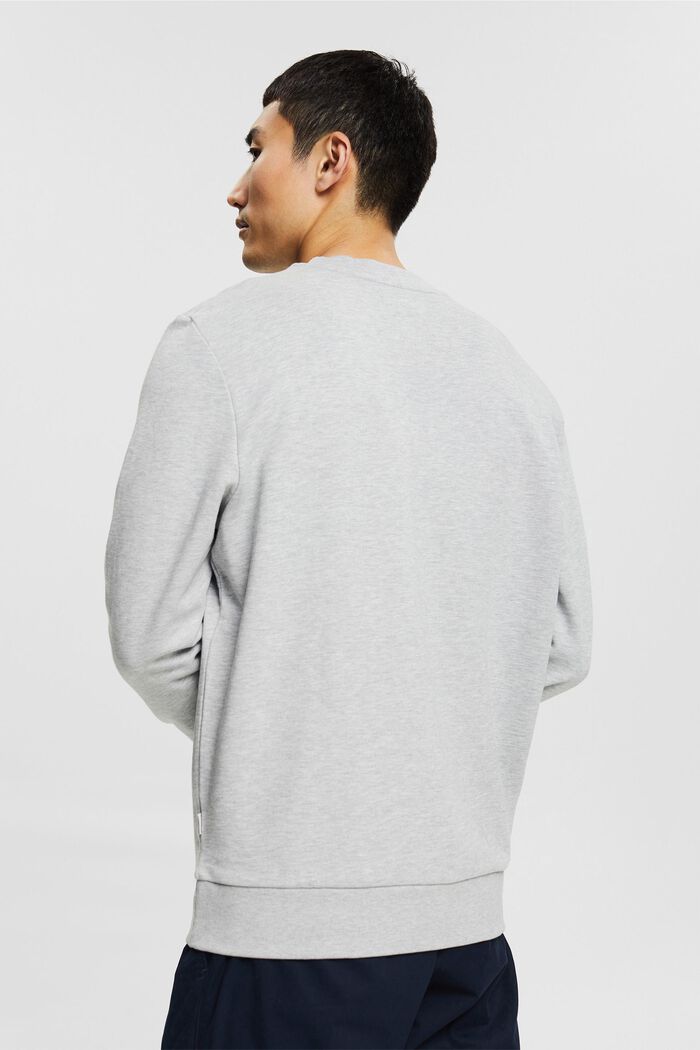 Sweatshirt with a zip pocket, LIGHT GREY, detail image number 3