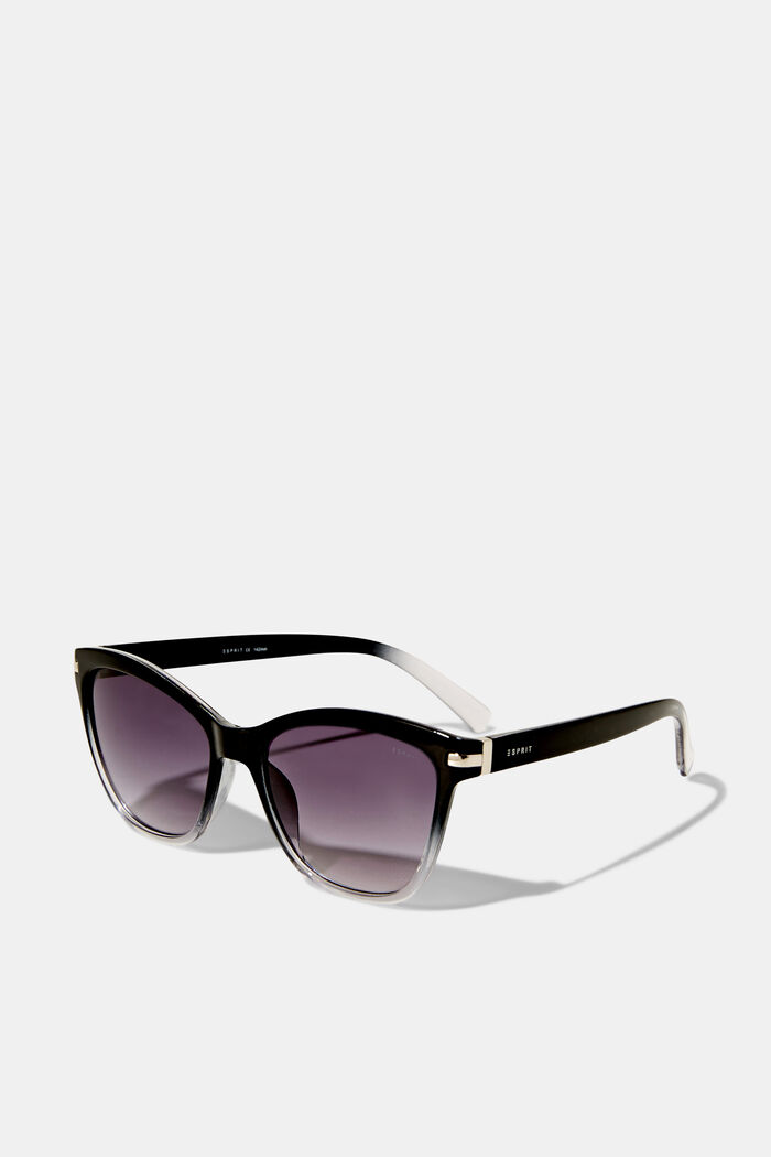 Gradient Cat-Eye Sunglasses, BLACK, detail image number 1