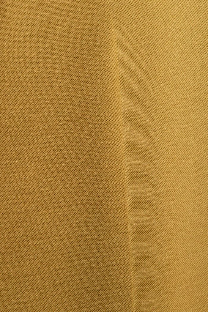 Punto jersey straight fit trousers, OLIVE, detail image number 6