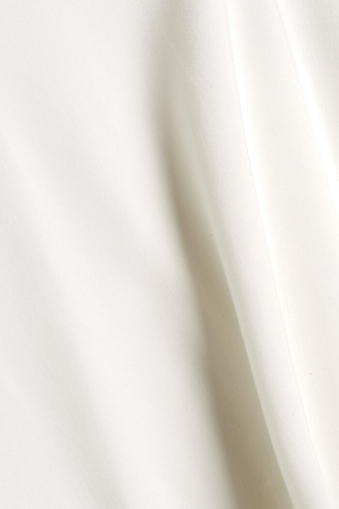 Blouse top with LENZING™ ECOVERO™, OFF WHITE, detail image number 4