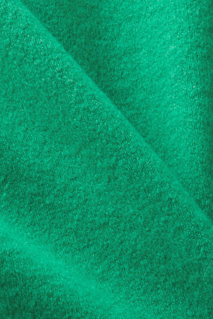 Button Front Cardigan, GREEN, detail image number 5