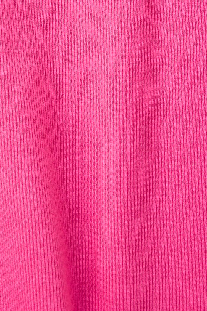 Ribbed Tank Top, PINK FUCHSIA, detail image number 5