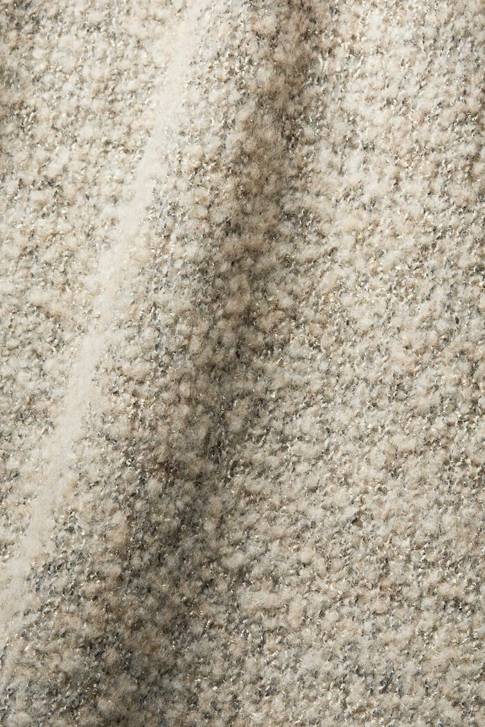Chunky wool blend jumper, CREAM BEIGE, detail image number 1