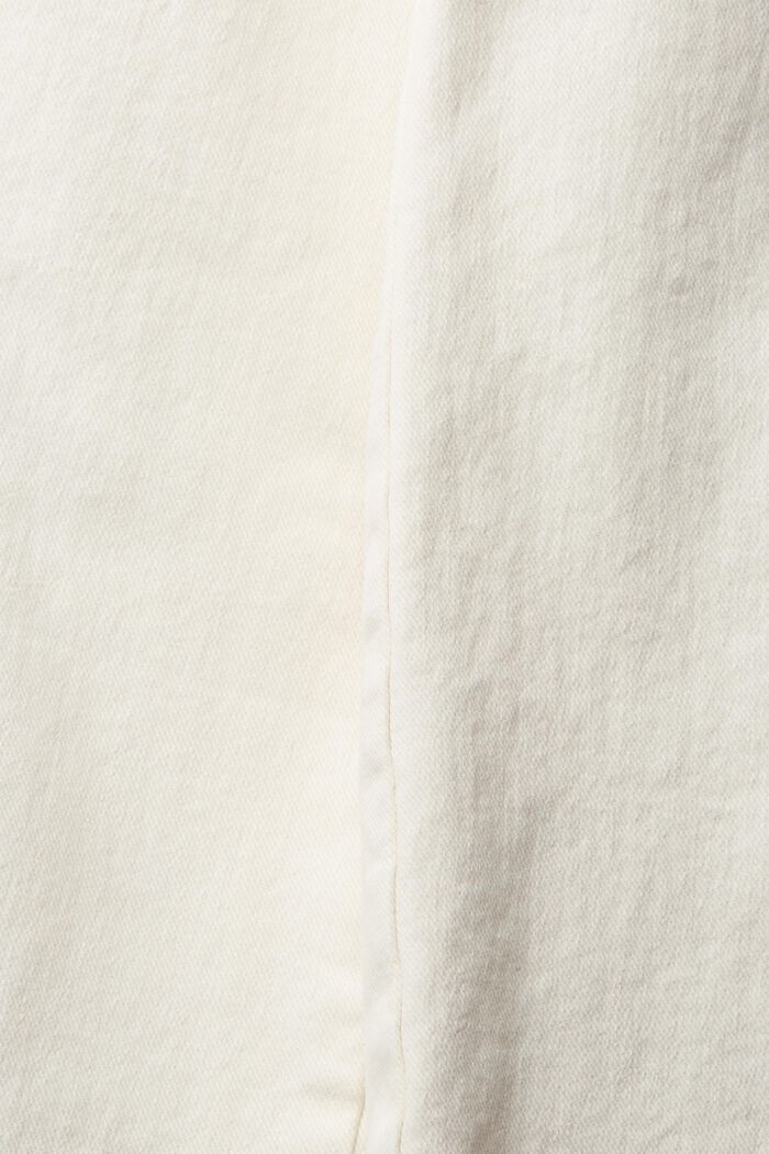 Cropped wide-leg trousers, OFF WHITE, detail image number 4