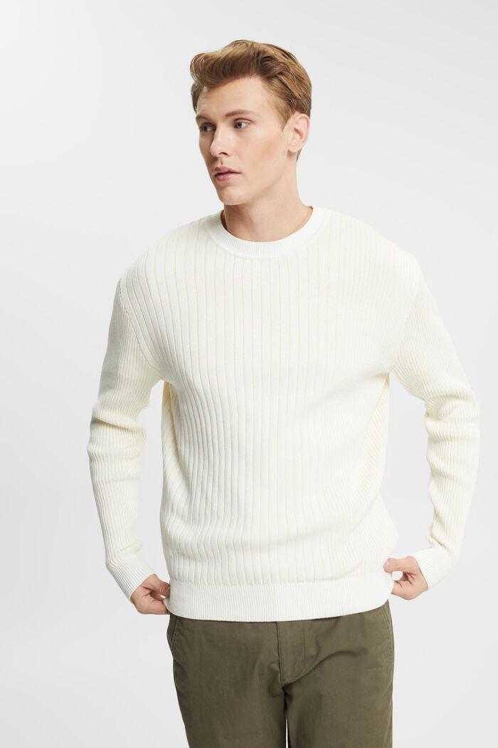 Rib knit jumper, ICE, detail image number 0