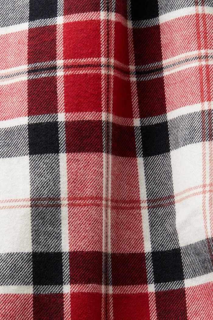 Checked Flannel Pyjama Pants, NEW RED, detail image number 4