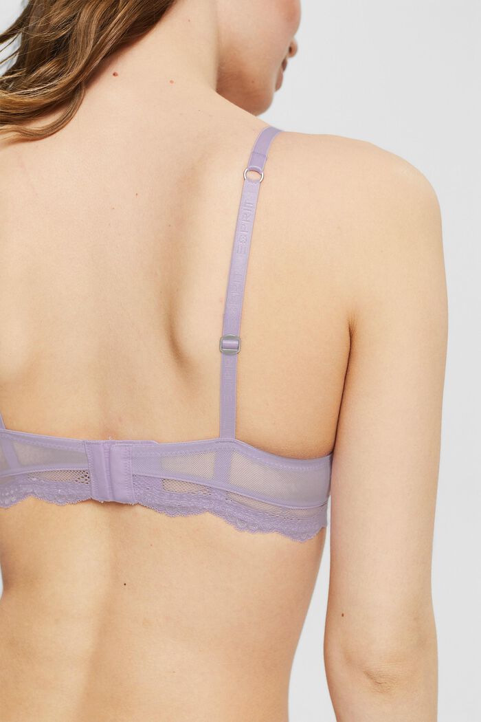 Bras with wire, VIOLET, detail image number 3