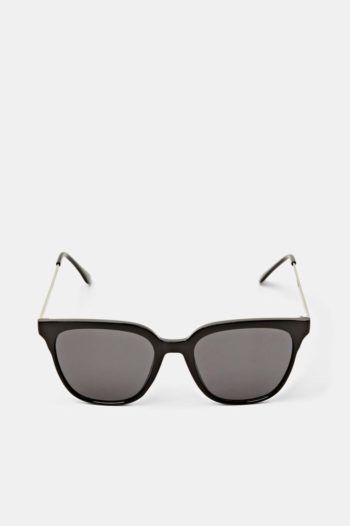 Square Framed Sunglasses, BLACK, detail image number 0