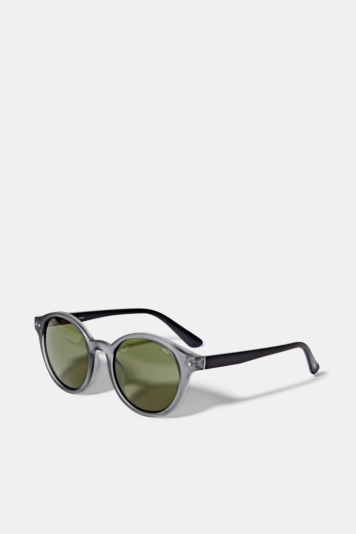 Sunglasses with round lenses, GRAY, overview