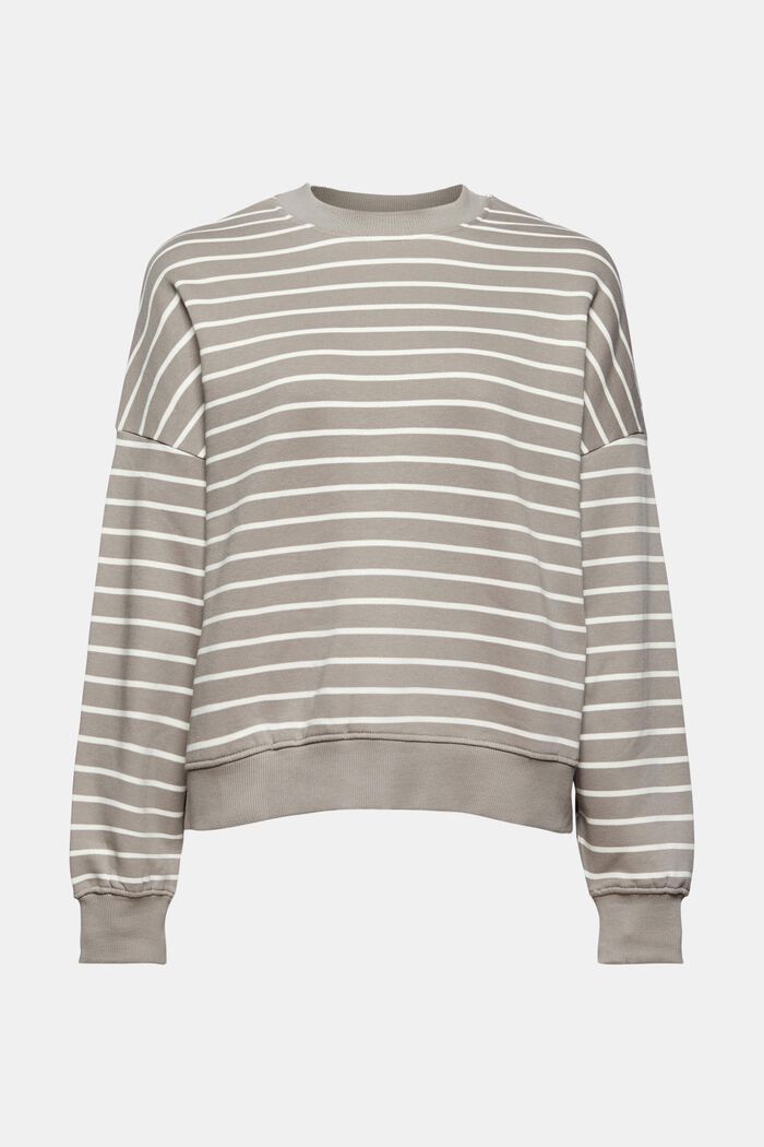 Striped sweatshirt made of organic cotton