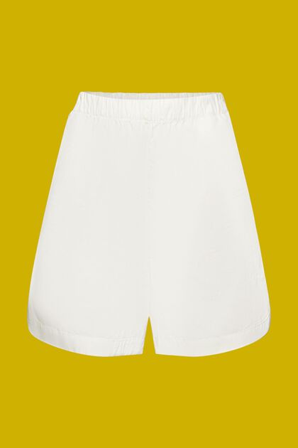 Pull-on shorts, 100% cotton